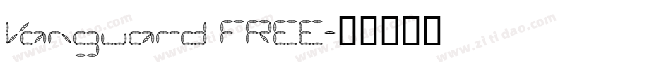 Vanguard FREE字体转换